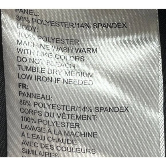 oobe Maternity Pants Womens Medium x 31" Black straight leg Uniform Work - Picture 6 of 6